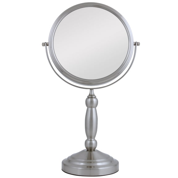 Zadro Dual Vanity Makeup Mirrors with Magnification and Swiveling Head