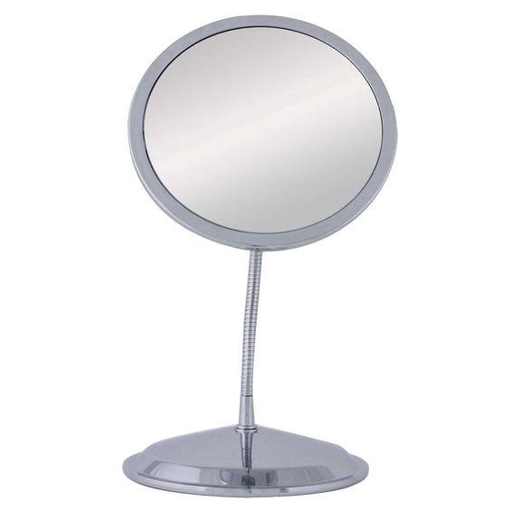Zadro Gooseneck Makeup Mirror w/ Magnification & Wall Mount Attachment