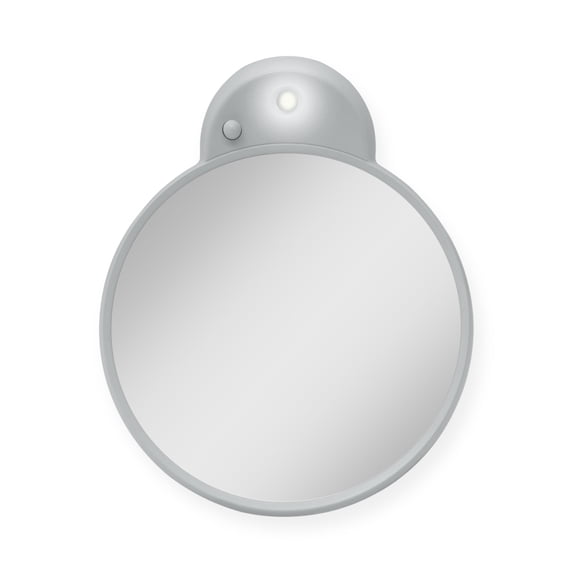 Zadro LED Compact Mirrors with 10X or 15X Magnification & Retractable Suction Cups