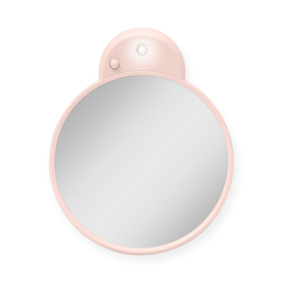 Zadro LED Compact Mirrors with 10X or 15X Magnification & Retractable Suction Cups