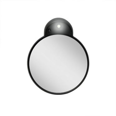Zadro LED Compact Mirrors w/ Magnification & Retractable Suction Cups