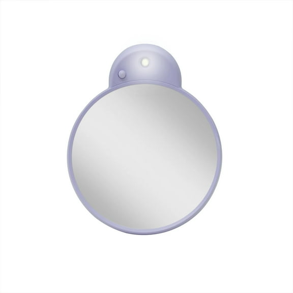 Zadro LED Compact Mirrors w/ Magnification & Retractable Suction Cups