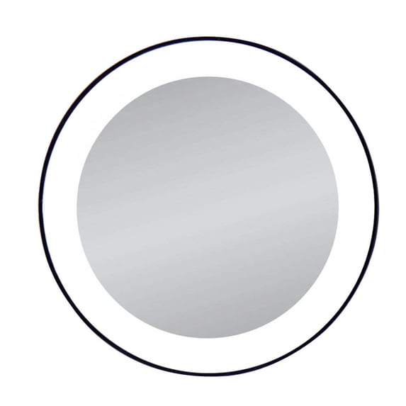 Zadro LED Lighted Compact Mirrors w/ Magnification & Suction Cup Mount