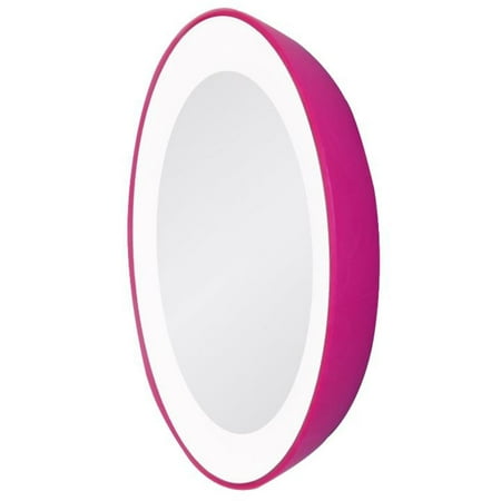 Zadro LED Lighted Compact Mirrors w/ Magnification & Suction Cup Mount