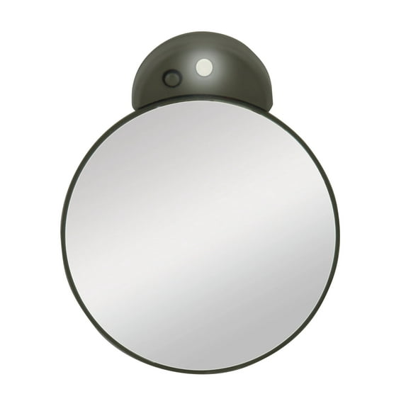 Zadro LED Lighted Compact Mirrors with Magnification & Suction Cups