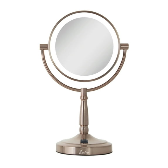 Zadro LED Lighted Makeup Mirrors for Women w/ Magnification & Cordless