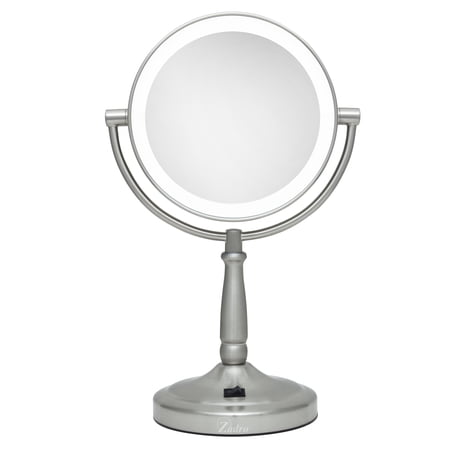 Zadro LED Lighted Makeup Mirrors for Women w/ Magnification & Cordless