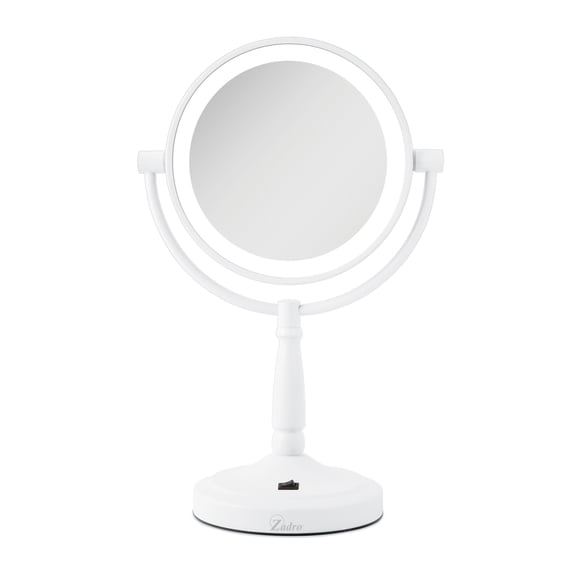 Zadro LED Lighted Makeup Mirrors for Women w/ Magnification & Cordless