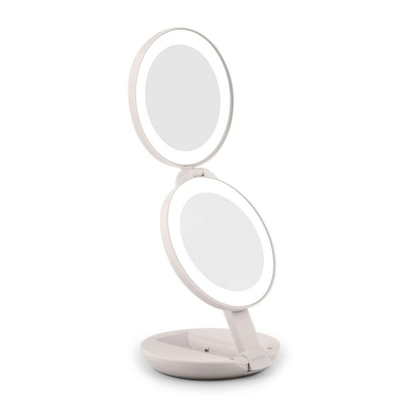 Zadro LED Lighted Travel Mirrors for Makeup w/ Magnification & Compact
