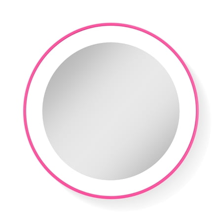 Zadro LED Ring Compact Mirrors w/ Magnification & Suction Cup Mounting