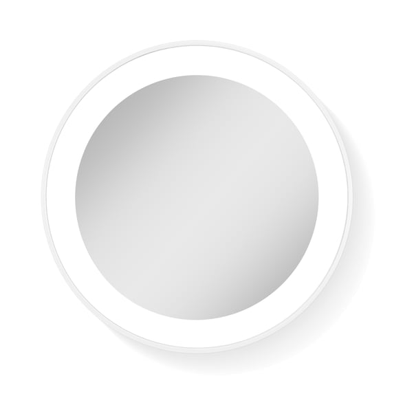 Zadro LED Ring Compact Mirrors w/ Magnification & Suction Cup Mounting