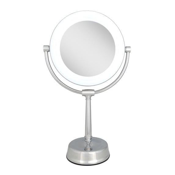 Zadro Lexington LED Light Makeup Mirror with Magnification & Touch-Pad