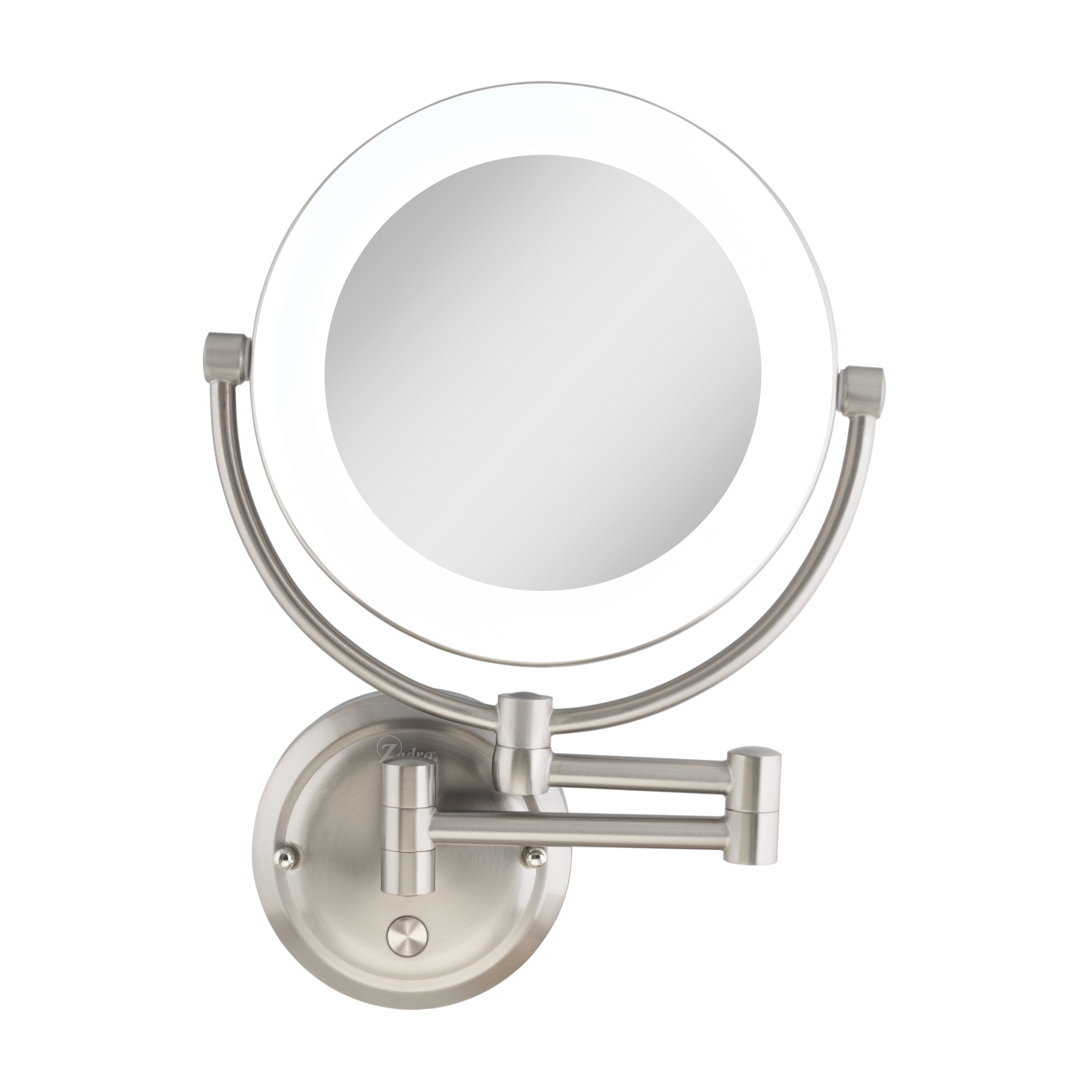 Zadro Lexington LED Lighted Wall Mounted Makeup Mirror with