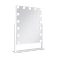 thumbnail image 1 of Zadro Lighted Vanity Mirror 18"x21" 15 Bulbs, 3 Light Settings, 360° Rotation Mirror Head, 1 of 10