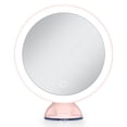thumbnail image 1 of Zadro Lighted Wall Mounted Suction Cup Makeup Mirror with 10X Magnification, 1 of 13