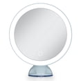 thumbnail image 1 of Zadro Lighted Wall Mounted Suction Cup Makeup Mirror with 10X Magnification, 1 of 13