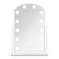 thumbnail image 1 of Zadro Scalloped Edge Hollywood LED Vanity Mirror 12" x 19", 1 of 10
