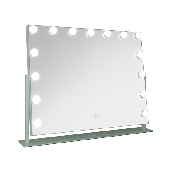 Zadro Vanity Makeup Mirror LED 25"x20" Dimmable LED 3 Light Settings 360 Rotation