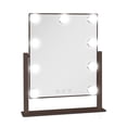 thumbnail image 1 of Zadro Vanity Makeup Mirror with LED Lights 12"x14" Dimmable 3 Light Settings 360° Rotation USB-C Powered, 1 of 8