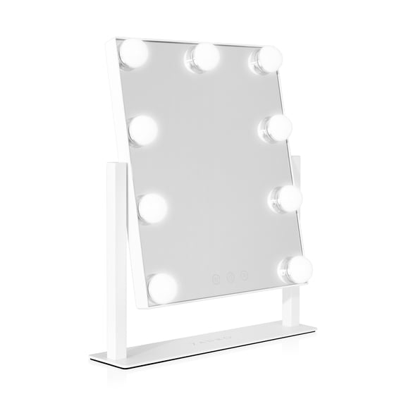 Zadro Vanity Makeup Mirror with LED Lights 12"x14" Dimmable 3 Light Settings 360° Rotation USB-C Powered