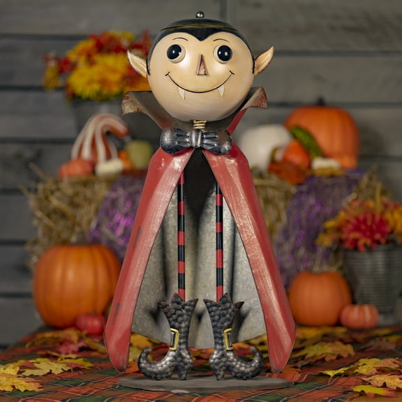 Zaer Ltd. Big Head Halloween Candy Holder Statues (Opening Head) (Vampire)