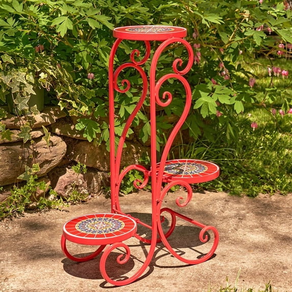 Zaer Paris II Mosaic Plant Stand