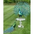 thumbnail image 1 of Zaer ZR170694 Peacocks Ross & Rachel Sculpture with Acrylic&#44; Large - Set of 2, 1 of 1