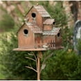 thumbnail image 1 of Zaer ZR182432 Country Style Iron Birdhouse Stake - Doylestown, 1 of 1