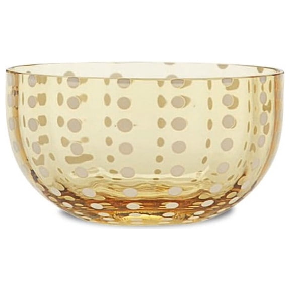 Zafferano America Perle Set Of 4 Small Bowls - Amber