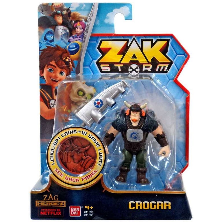 Zag Heroez Zak Storm Crogar Action Figure - Walmart.com