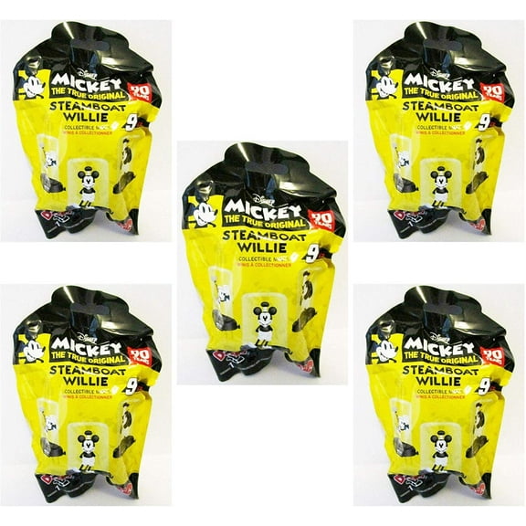 Zag Toys Mickey The True Original Steamboat Willie Domez 5 Blind Bags