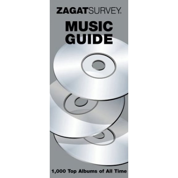 Pre-Owned Zagatsurvey Music Guide: 1,000 Top Albums of All Time by Zagat Survey Staff (Paperback), Art, Music, and Photography, English