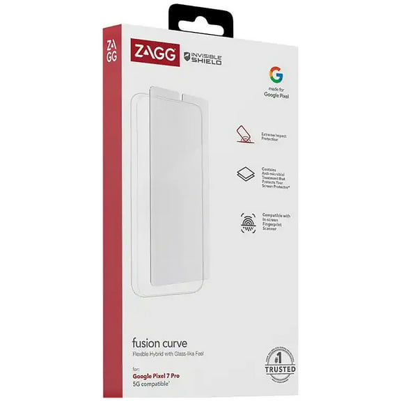Zagg Invisible Shield Fusion Curve Screen Protector - Google Pixel 7 Pro