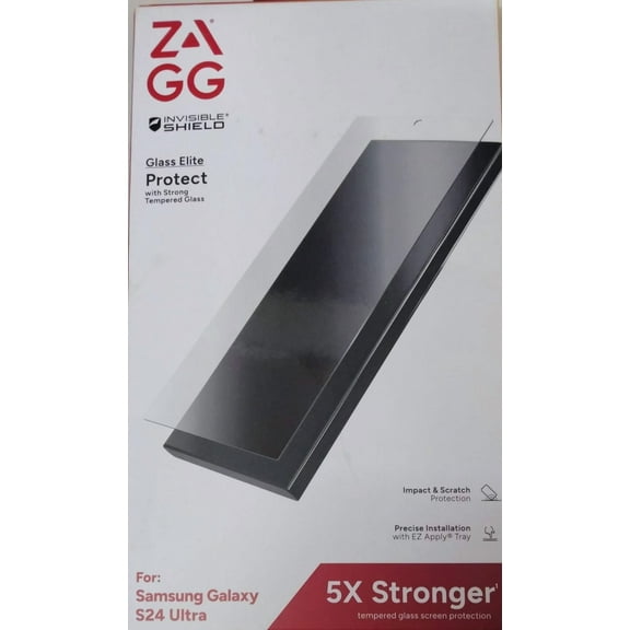 Zagg Invisible Shield Glass Elite Biometric Screen Protector - Samsung Galaxy S24 Ultra
