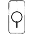 thumbnail image 1 of Zagg Picadilly Snap Case for iPhone 15 Pro Max - Clear / Black, 1 of 6
