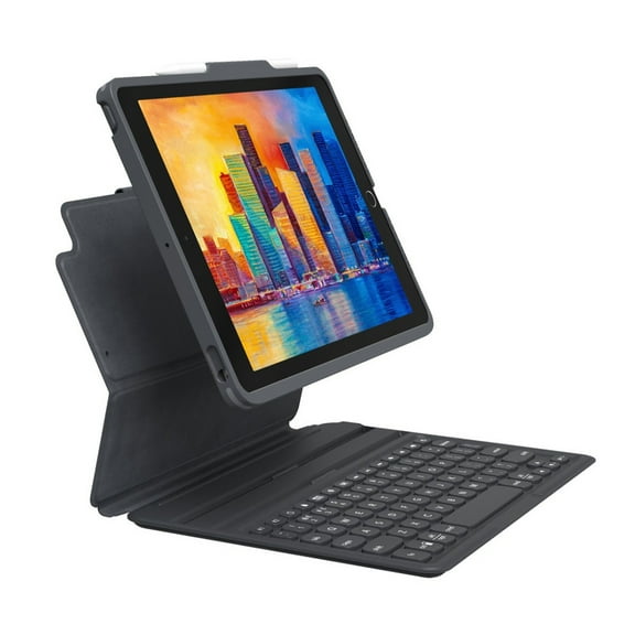 Zagg Pro Keys Wireless Keyboard and Case for iPad 11" A16 and iPad 10.9" 10th Gen, Black