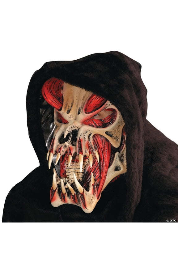 Red Predator from Hell Creature Mask