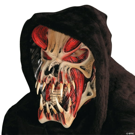 Red Predator from Hell Creature Mask