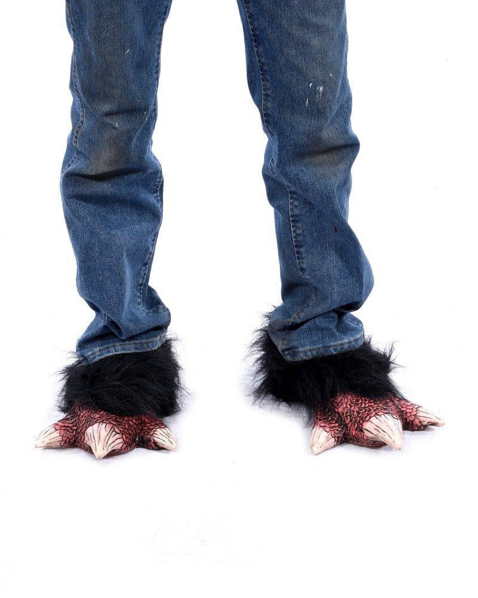 Three Talon Bird Feet with Black Fur - Walmart.com
