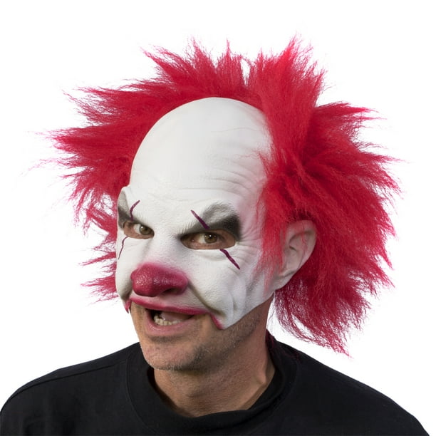 Zagone Studios Carnival Creep Clown Latex Halloween Adult Costume Mask ...
