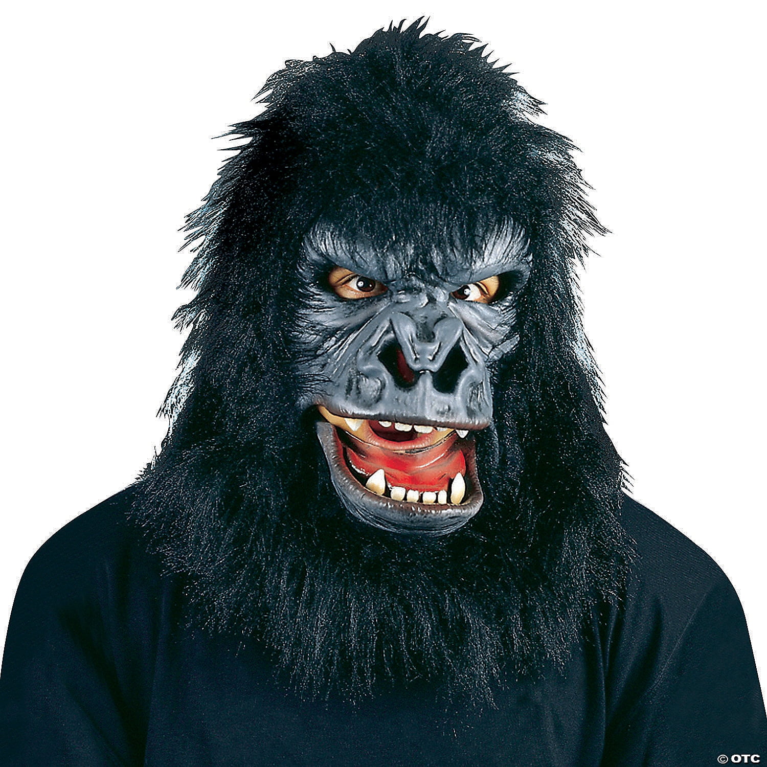 Zagone Studios Two Bit Roar Moving Mouth Gorilla Mask Black