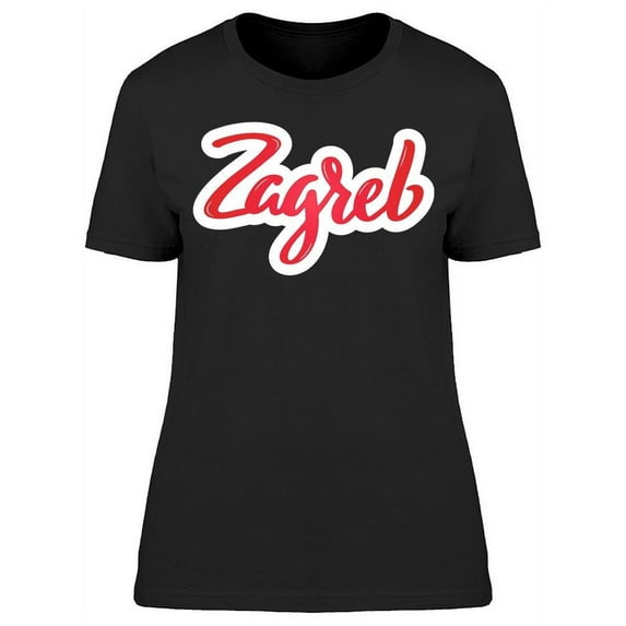 Zagreb T-Shirt Women -Image by Shutterstock, Female Small