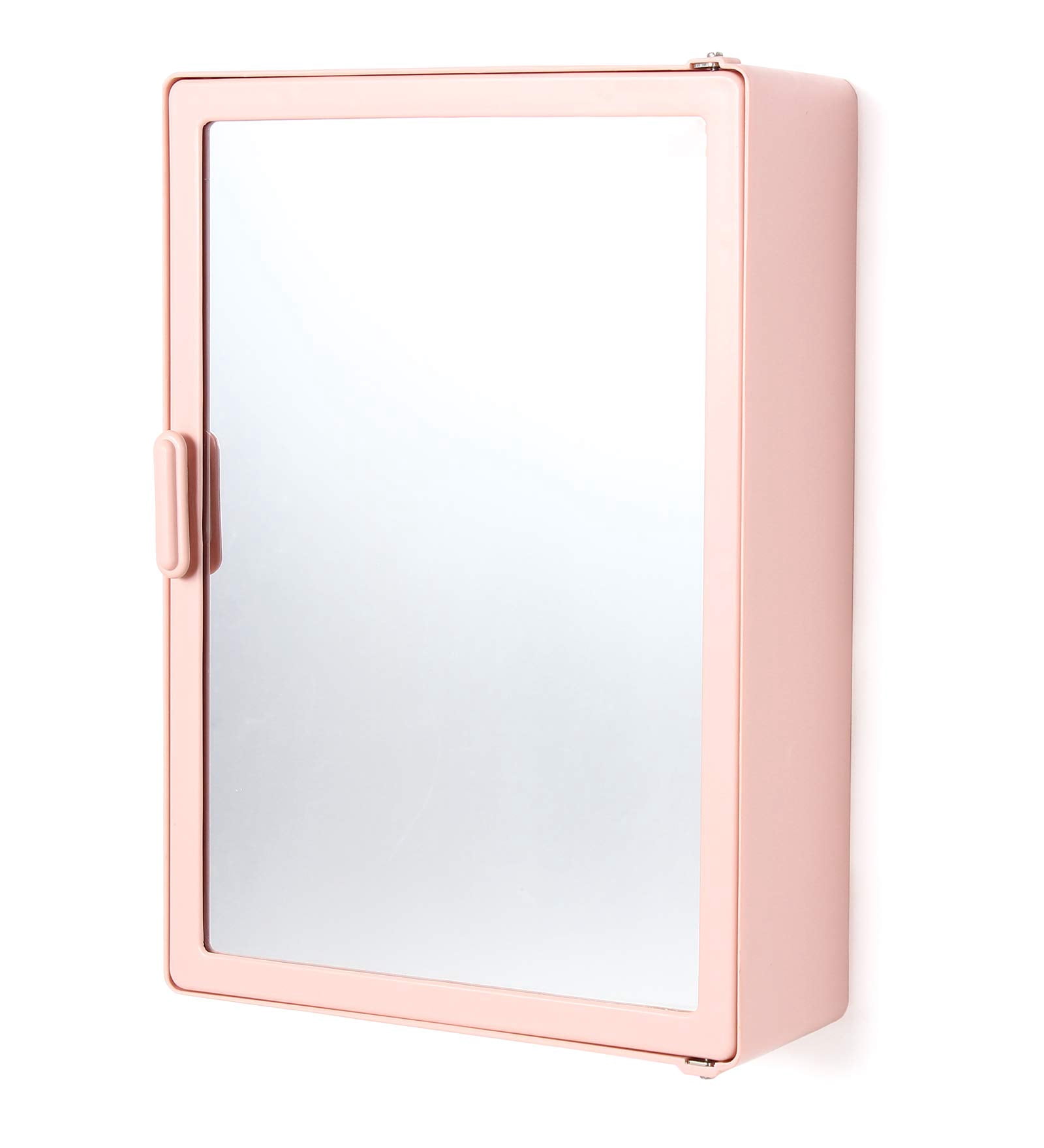 Zahab Hifi Plastic Bathroom Cabinet Pink Single Door 12 X 4 X 16 Inch ...