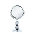 thumbnail image 1 of Zahari Home Aroma Small-Sized Chic Cute Mirror, 6.30 inch Height Mirror for Gift or Travel, Double Sided with Stand, 1X/3X Magnification, Grey, 1 of 6