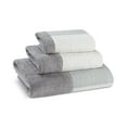 thumbnail image 1 of Zahari Home Modern Line Towel Set - 3-Piece Bath Ensemble with Unique Design - Luxury Bath, Hand, and Wash Towels - Contemporary Decor for Beautiful Bathroom, 1 of 5