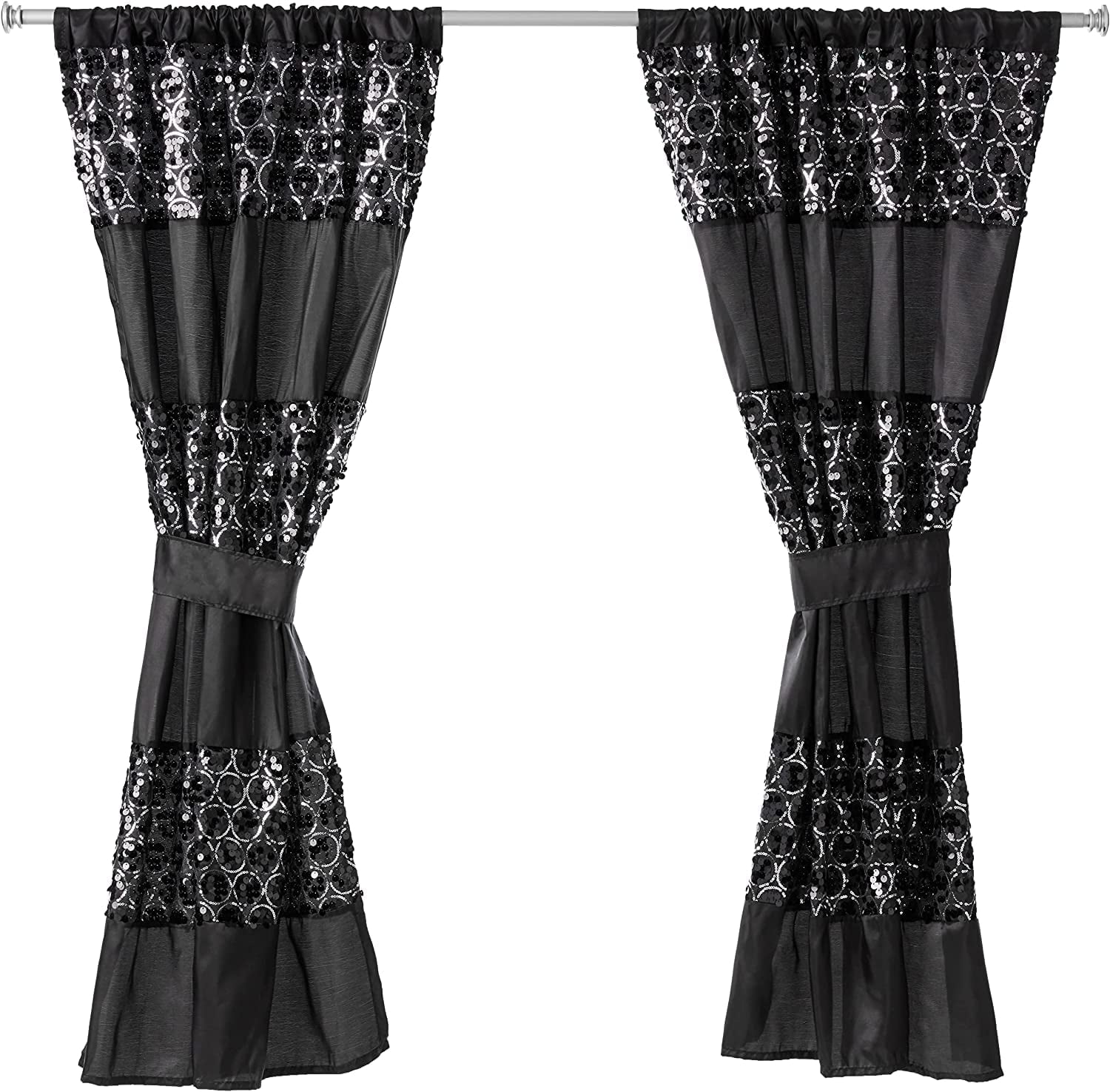 Zahari Home Sinatra Window Curtain Bathroom Window Curtain,36" x 54 ...