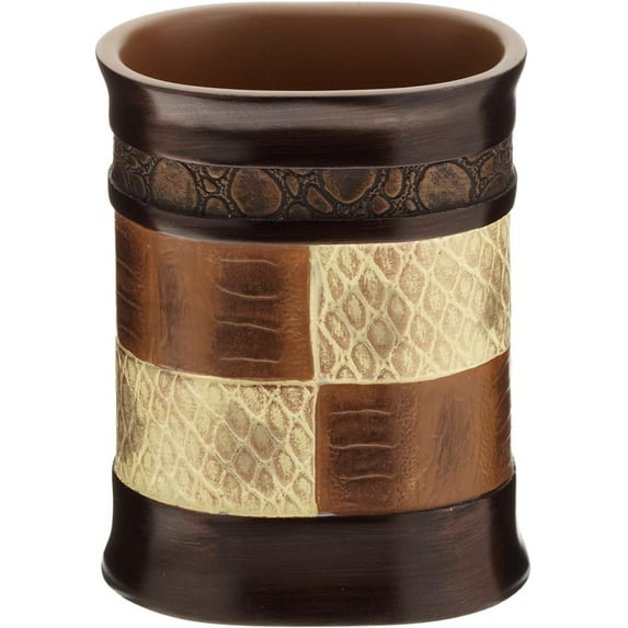 Zahari Home Zambia Stylish Tumbler Modern Classic Luxury Decor Animal Print Western Design Bathroom Cup