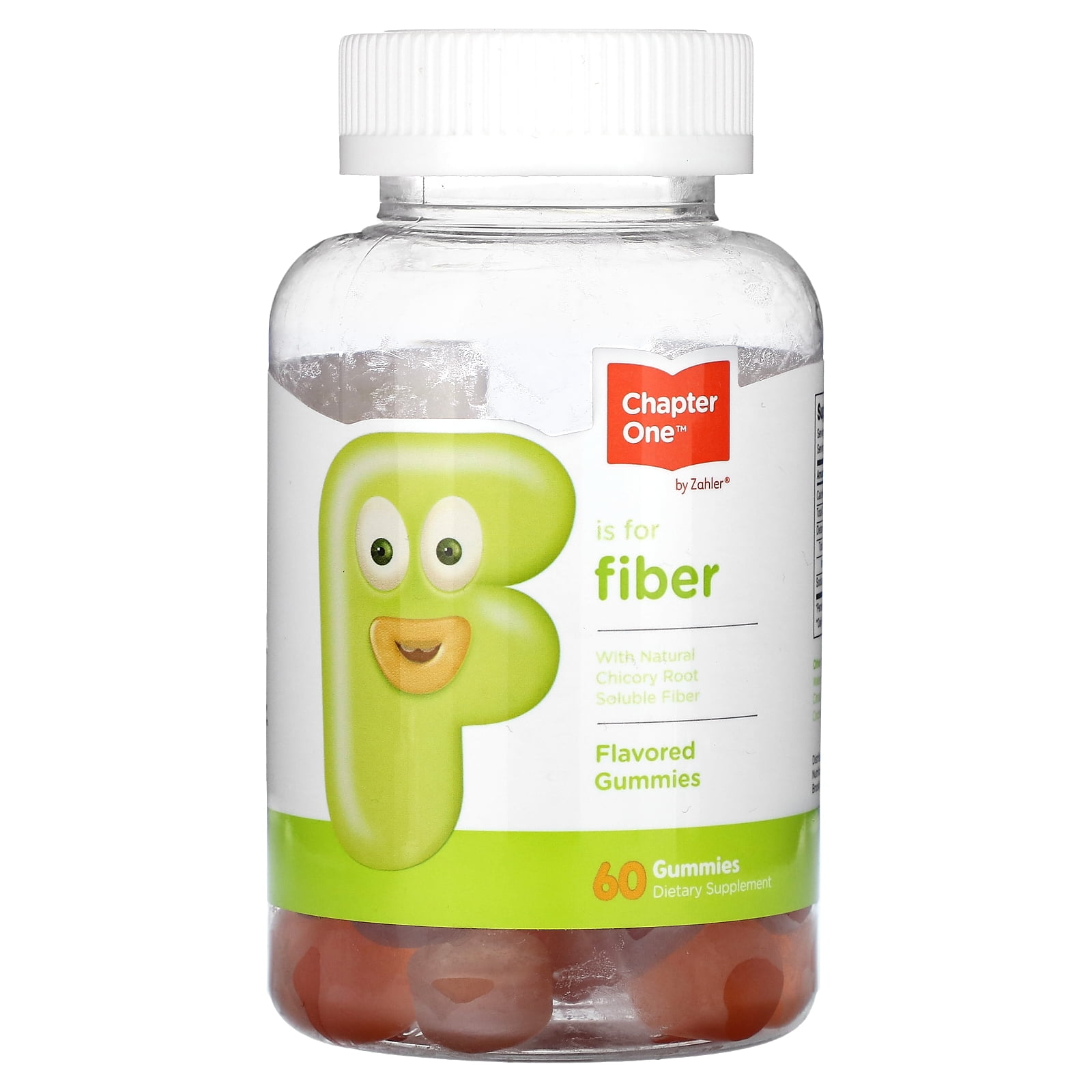 Zahler - Fiber Gummies for Adults & Kids (60 Count) Certified Kosher Adult & Kids Fiber Gummy Chews for Digestion Support, Healthy Regularity & Overall Health - Chewable Children's Fiber Supplements