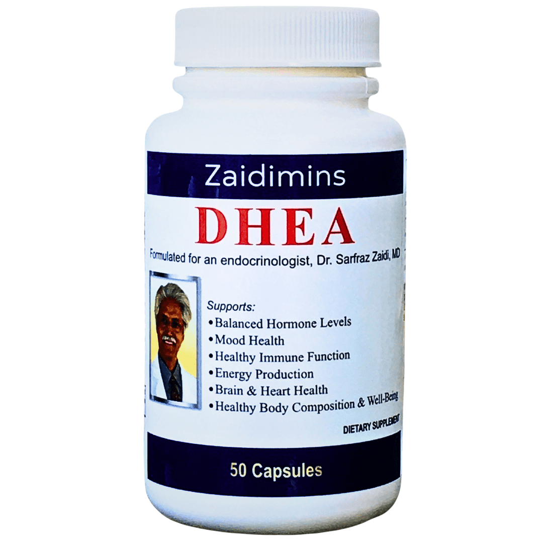 Zaidimins DHEA 25 mg Doctor Formulated Made In USA Supports