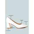 thumbnail image 1 of Zaila Metallic Accent Block Heel Pumps, 1 of 10